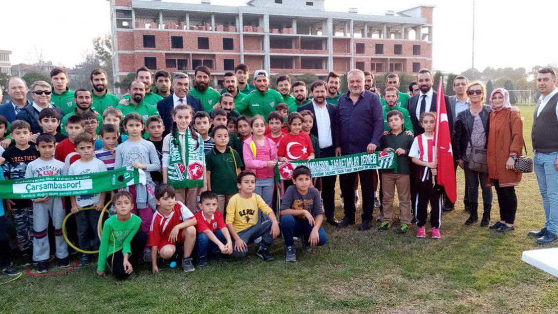 İlçemiz Mehmet Akif Ersoy İlkokulu'ndan ''Yeşilırmak'ın Çocukları Çarşambasporludur'' Projesi
