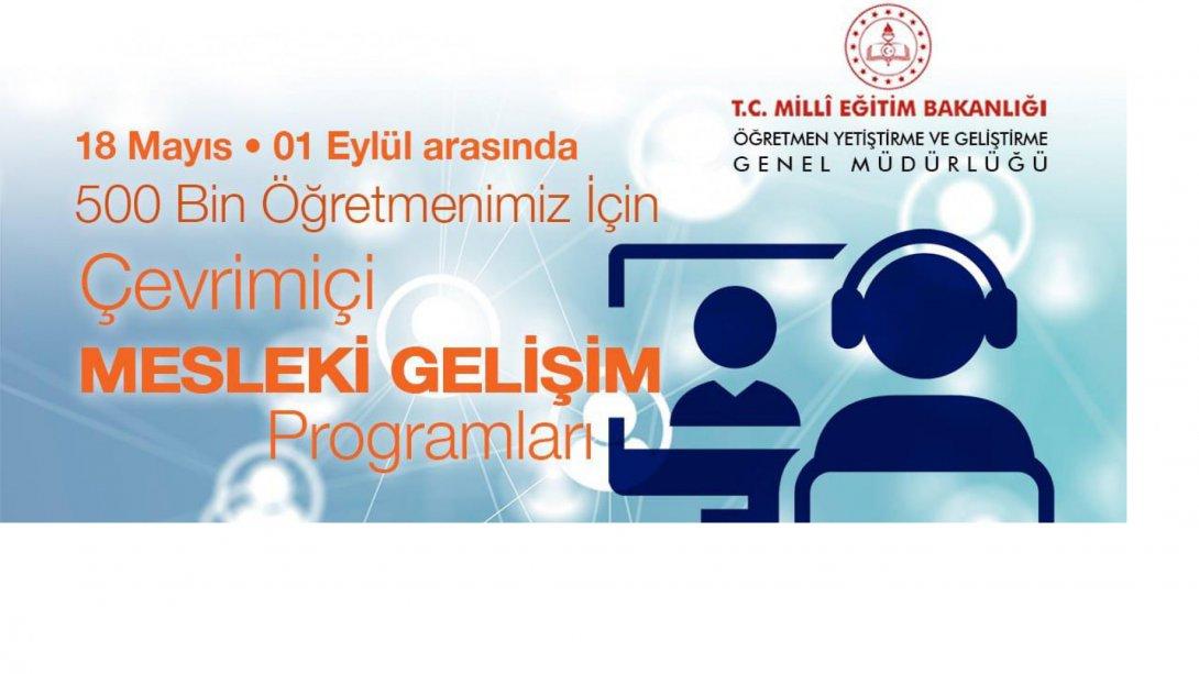 Türk Eğitim Tarihinin En Büyük Uzaktan Eğitim Mesleki Gelişim Programı Başlıyor