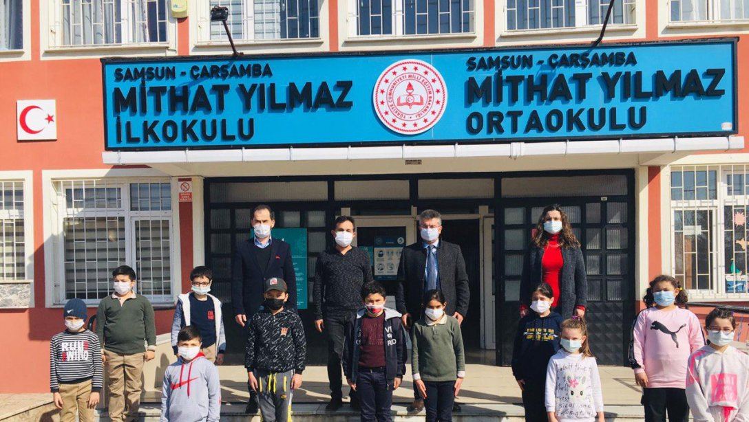 İlçe Milli Eğitim Müdürü Mustafa ÖZDEMİR´den Okullarımıza Ziyaret