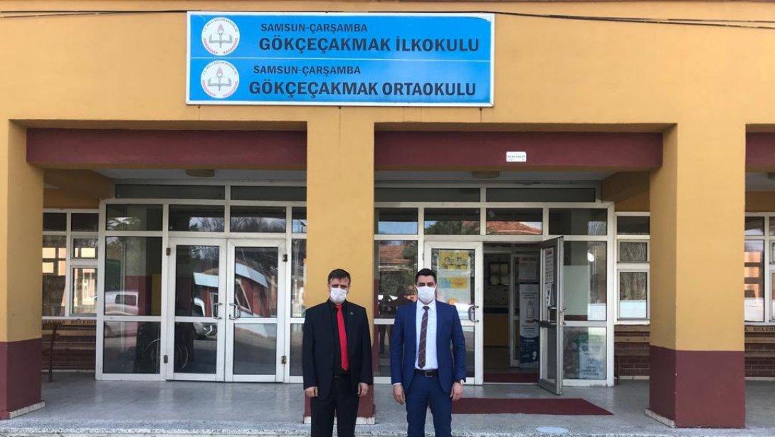 İlçe Milli Eğitim Şube Müdürü Osman ÇAKIR'dan Okullarımıza Ziyaret