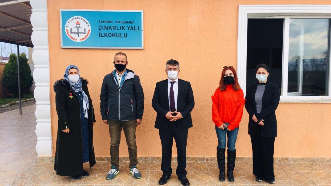 İlçe Milli Eğitim Müdürü Mustafa ÖZDEMİR'den Okullarımıza Ziyaret