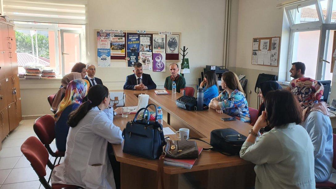 İlçe Milli Eğitim Müdürümüz Sn.Mustafa Özdemir Anafartalar İlkokulu ve Anafartalar Ortaokulunu ziyaret ettiler