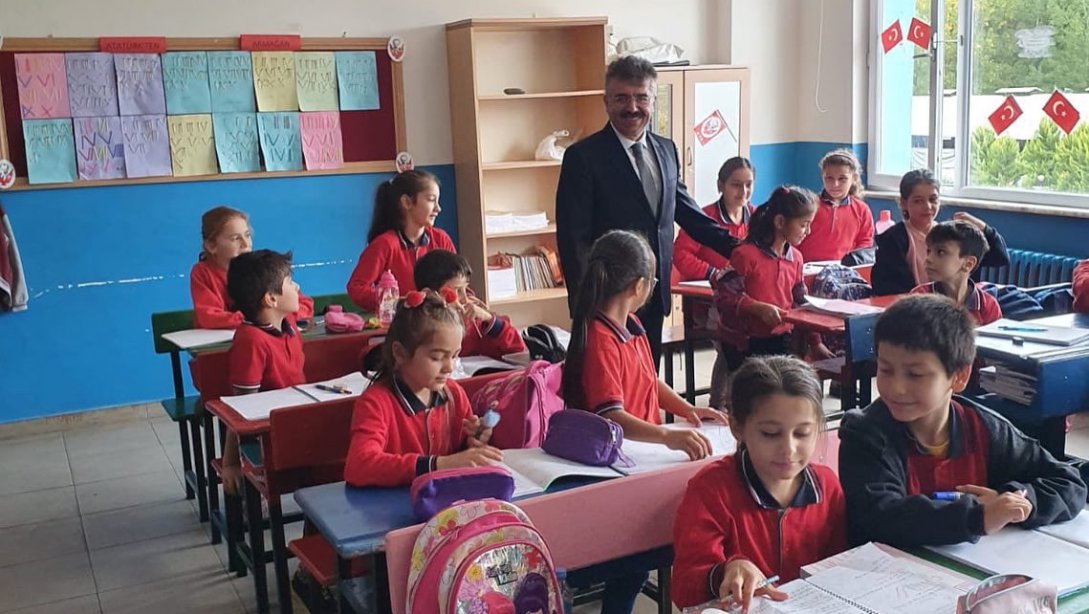 İlçe Milli Eğitim Müdürümüz  Sn.Mustafa Özdemir Ataköy Şehit Selim Akan İlk-Ortaokulu ve Çarşamba İmam-Hatip Ortaokulu'nu ziyaret ettiler.
