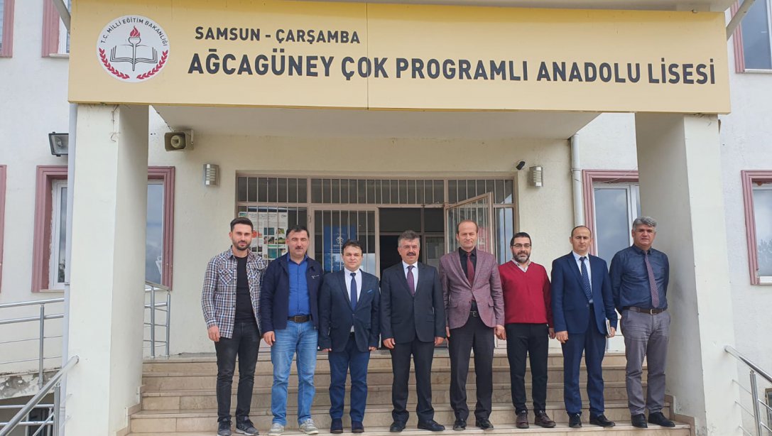 İlçe Milli Eğitim Müdürümüz Sn.Mustafa Özdemir okul ziyaretlerinde bulundular.